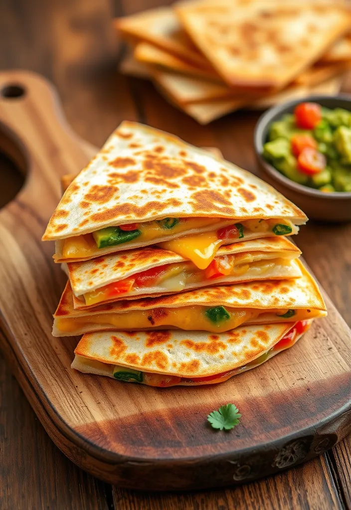 15 Quick Dinner Recipes That'll Save You Time and Impress Your Family (You Won't Believe #7!) - 6. Veggie-Packed Quesadillas