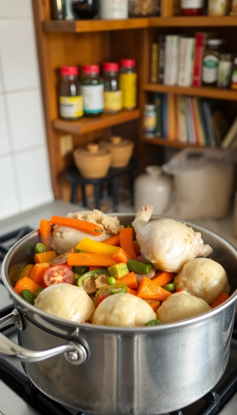 21 Chicken and Dumpling Soup Ideas That Will Warm Your Heart (And Your Belly!) - 6. One-Pot Chicken and Dumpling Soup