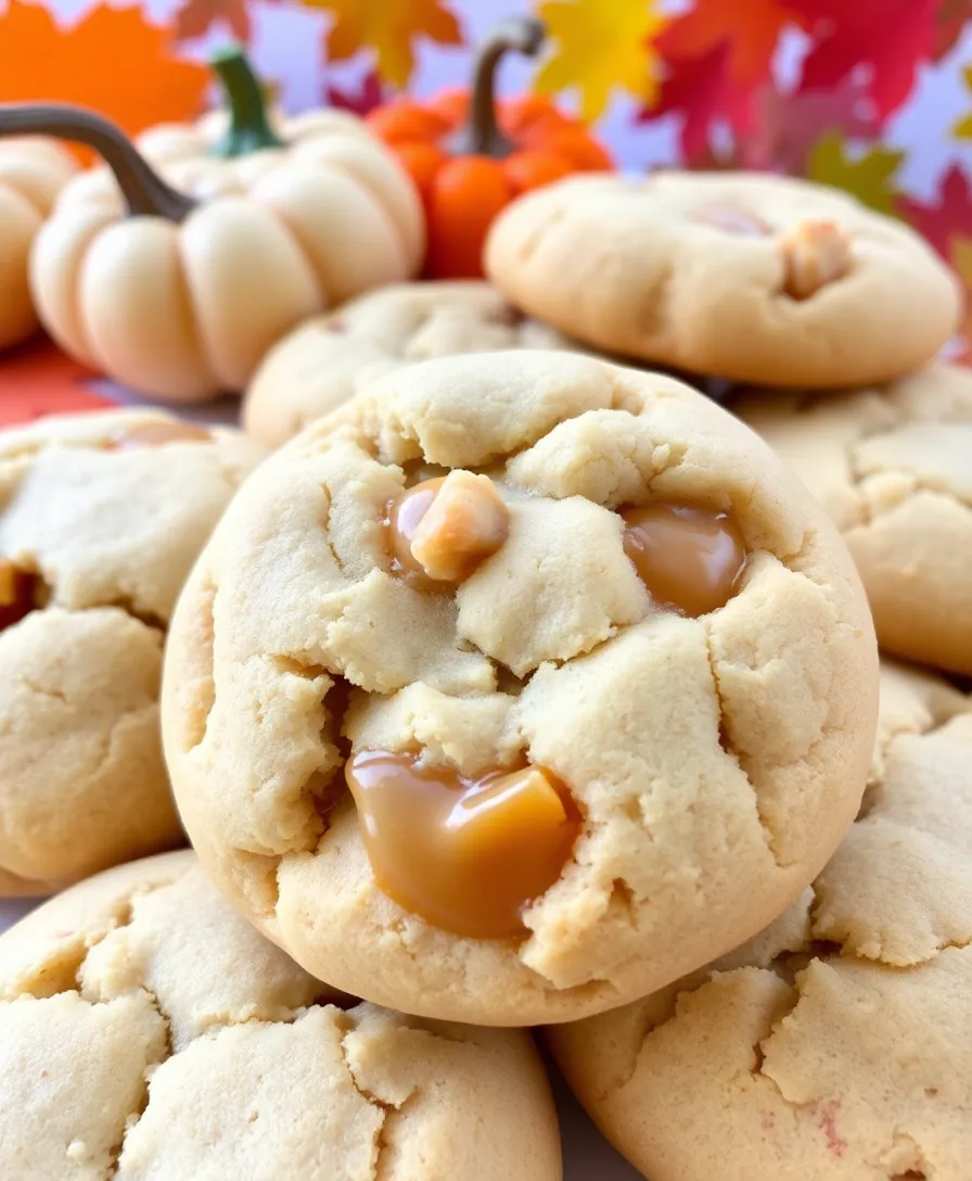 Christmas Cookies: 25 Easy Recipes to Delight Your Holiday Gatherings! - 13. Caramel Apple Cookies