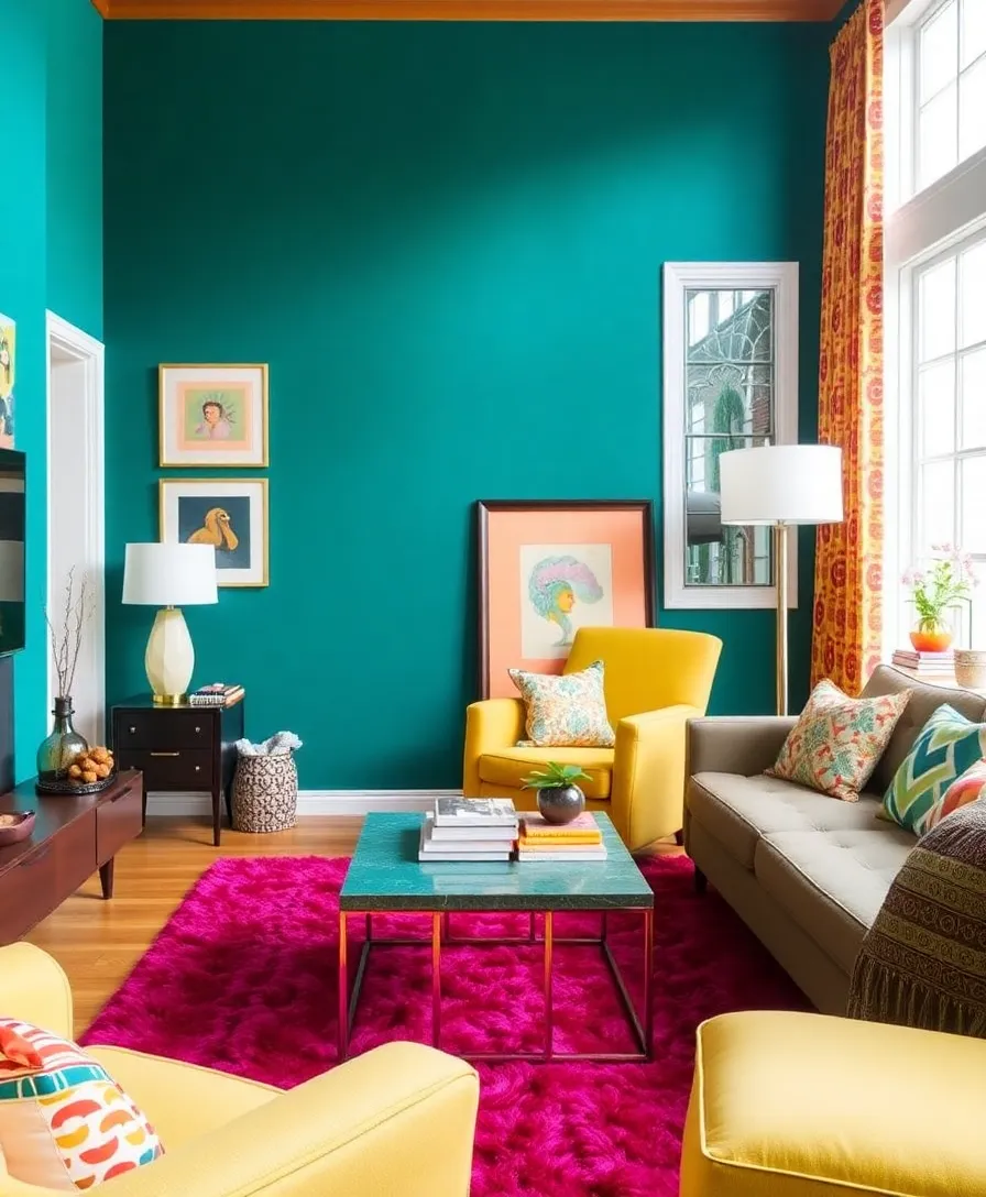 15 Apartment Styling Hacks for a Modern Eclectic Vibe (You Won't Believe #8!) - 10. Play with Color