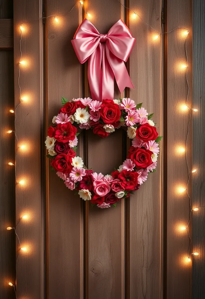 18 Romantic Valentine's Decor Ideas That'll Transform Your Home (Wait Until You See #14!) - 1. Heart-Shaped Wreaths