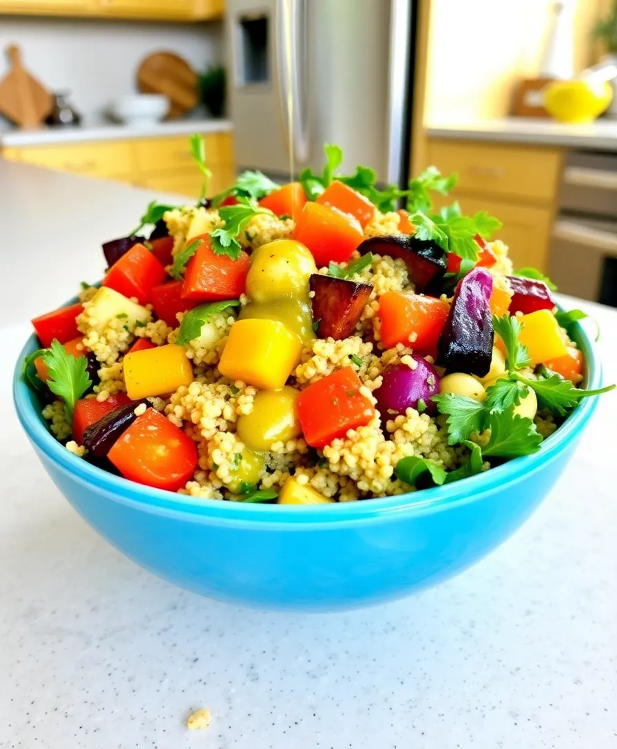 20 Meal Prep Magic: Weeknight Recipes Inspo for Stress-Free Cooking - 18. Roasted Vegetable Quinoa Salad