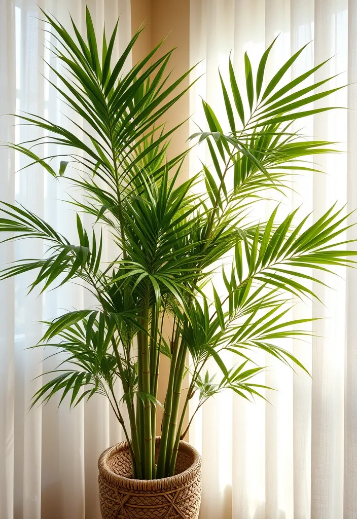 15 Air-Purifying Plants That'll Transform Your Home into a Breath of Fresh Air! - 6. Bamboo Palm (Chamaedorea seifrizii)