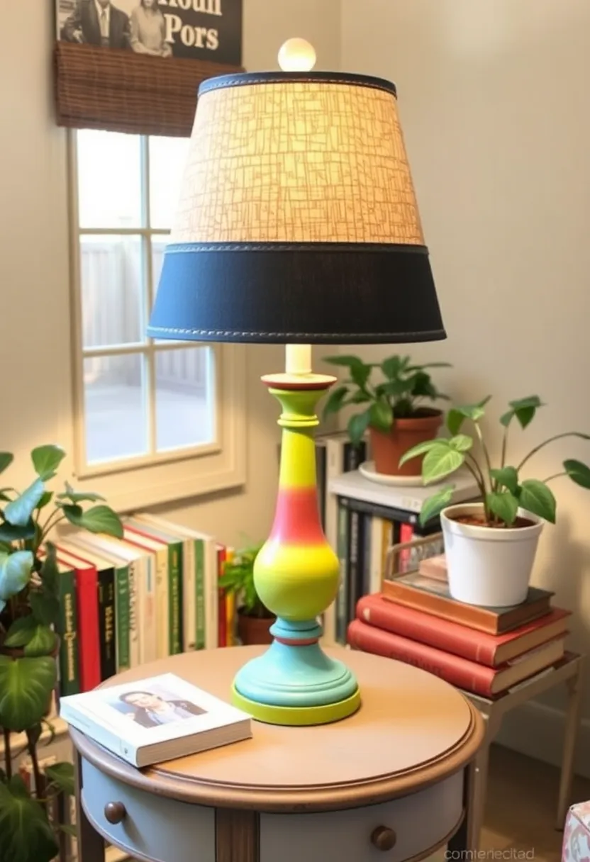 20 Upcycled Decor Ideas That'll Inspire Your Inner Vintage Lover! - 12. Thrifted Lamp Makeover