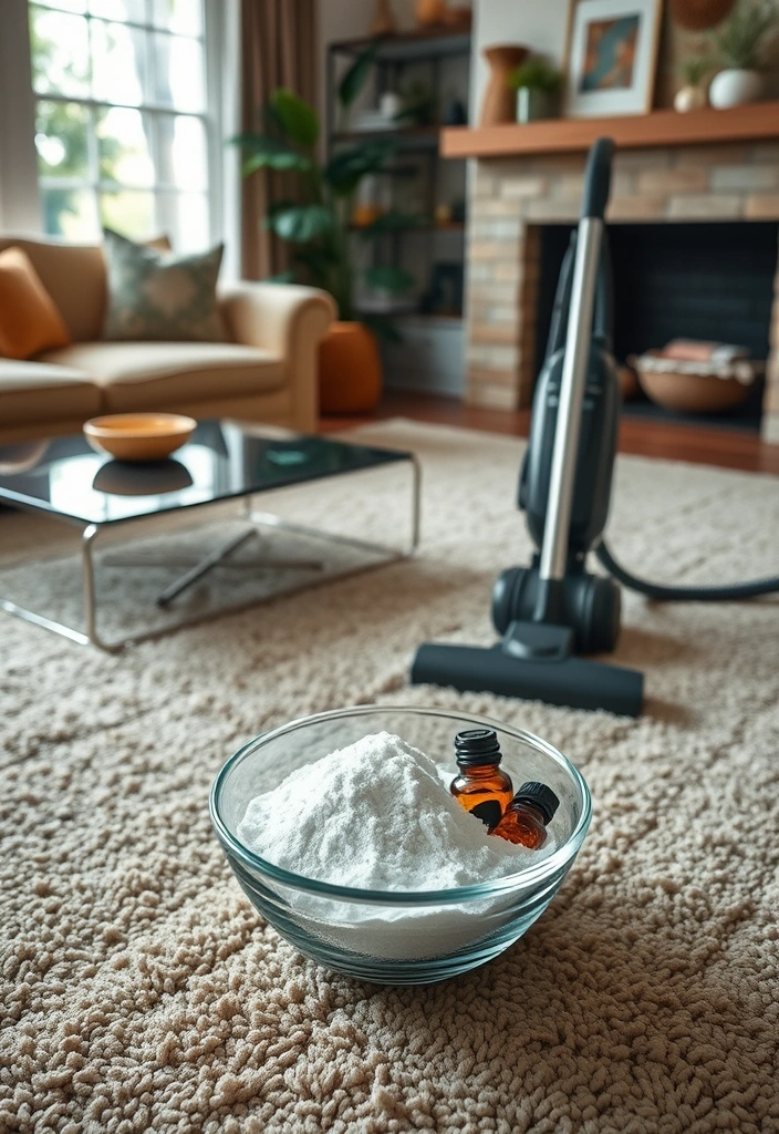 Discover 15 Non-Toxic Cleaning Hacks That Actually Work Wonders! - 15. Natural Carpet Cleaner