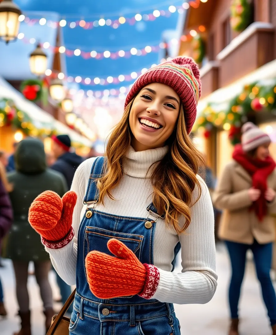 20 Après Ski Style Outfits That'll Make You the Star of the Slopes (You Won't Believe #12!) - 12. The Unexpected Surprise - Stylish Overalls