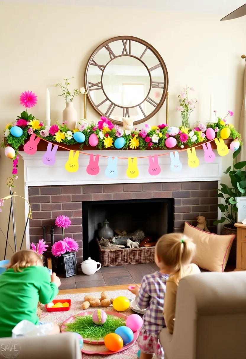 14 Fun Easter DIY Projects for Kids (They'll Be Talking About #7 All Year!) - 10. DIY Easter Garland