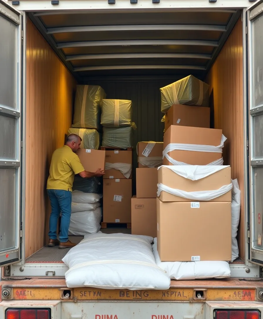 14 Smart Truck Loading Tips That Will Maximize Your Cargo Space (Amazing #6!) - 8. Keep Fragile Items Safe