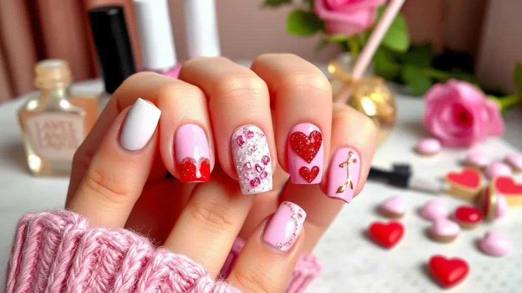 18 DIY Valentine's Nails You Can Create at Home (Even Beginners Will Love #9!)