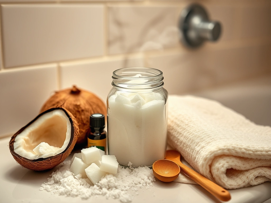 5 Easy DIY Home Spa Treatments for a Romantic Date Night! - 4. DIY Body Scrub for Silky Skin