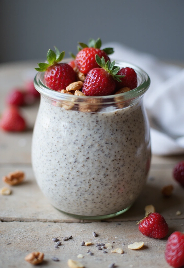 20 Healthy Snack Ideas That Are Quick and Easy to Make at Home (Say Goodbye to Junk Food!) - 10. Chia Seed Pudding