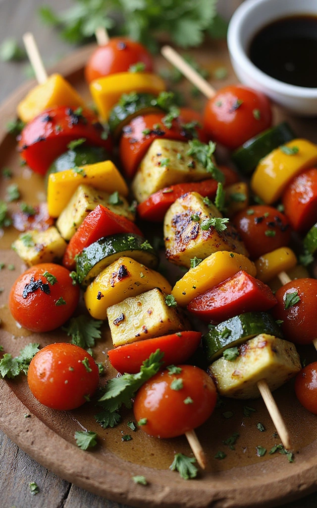 18 Easy Grilling Recipes That Will Make Your Summer Cookouts Legendary! - 2. Grilled Veggie Skewers