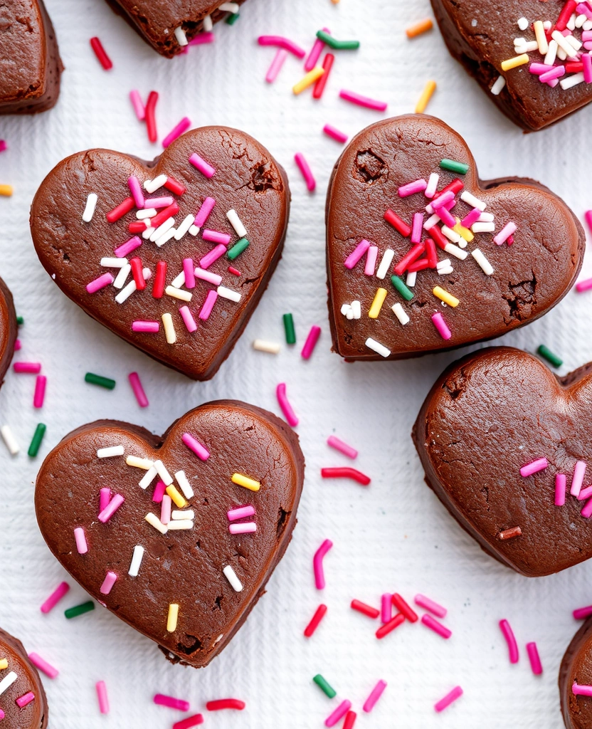 6 Fun Baking Ideas for Valentine's Day That Will Make You a Star Baker! - 5. Adorable Heart-Shaped Brownies