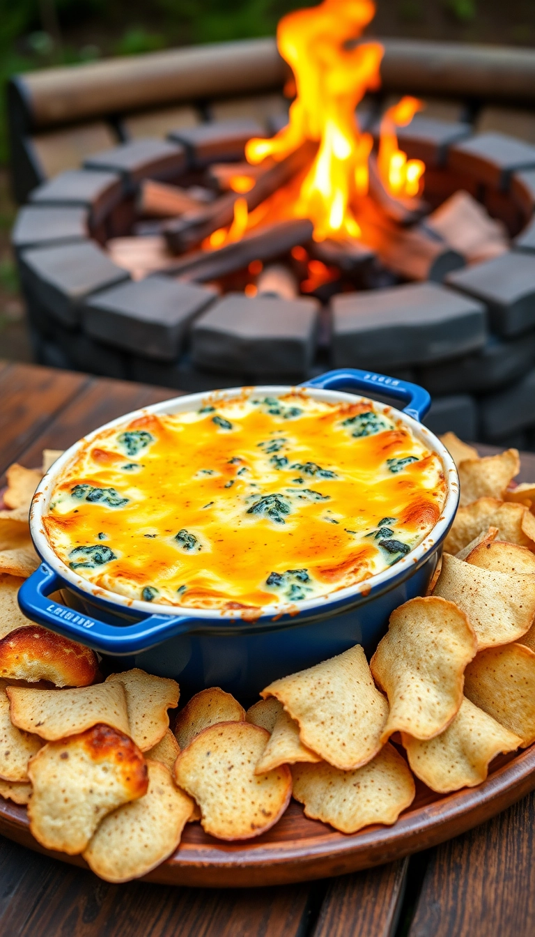 20 Tailgate Food Ideas That Make Game Day Unforgettable (You Won't Believe #7!) - 6. Spinach and Artichoke Dip