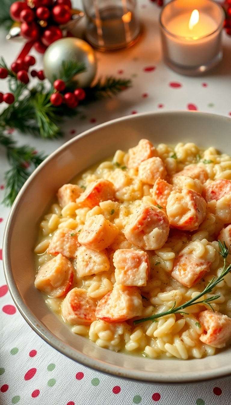 20 Delicious Christmas Eve Dinner Ideas to Impress Your Guests (You Won't Believe #12!) - 7. Lobster Risotto