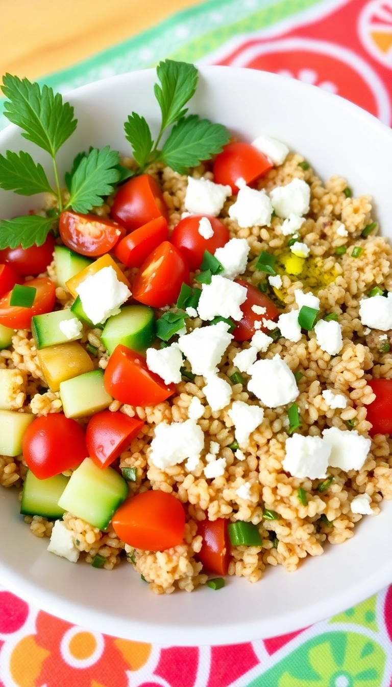 21 Sunday Family Dinner Ideas You’ll Want to Make Every Week (Number 7 Will Blow Your Mind!) - 9. Mediterranean Quinoa Bowl