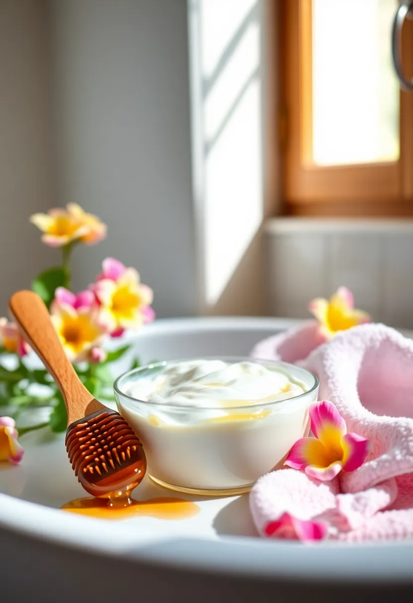 8 Pampering Self Care Recipe Ideas You Can Make at Home (Spa Day Awaits!) - 5. Hydrating Honey and Yogurt Hair Mask