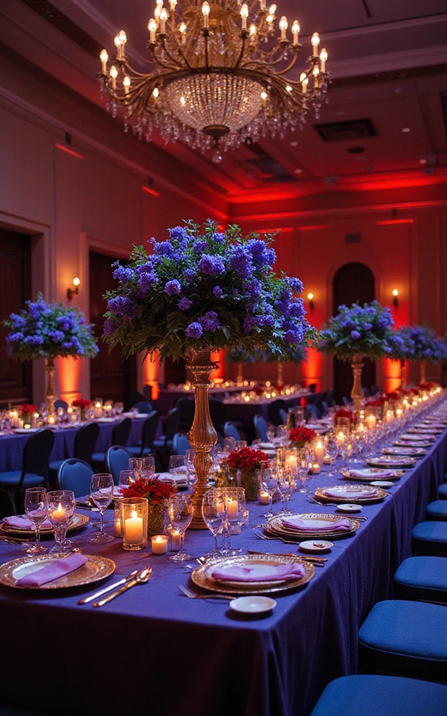 Explore 100 Wedding Decoration Ideas That Will Make Your Dream Day Come True! - 8. Bold Color Palettes