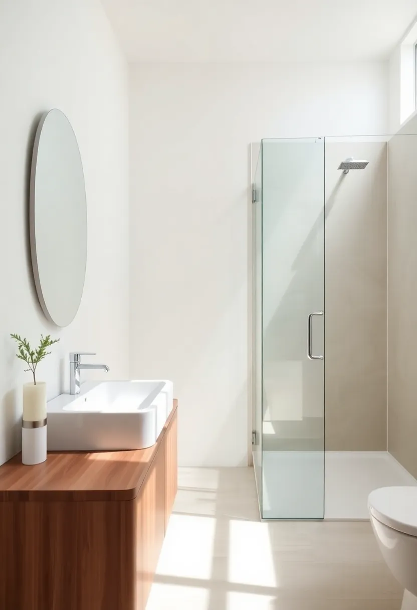 10 Bathroom Trends that will Transform Your Space into a Tranquil Oasis! - 4. Minimalist Aesthetic