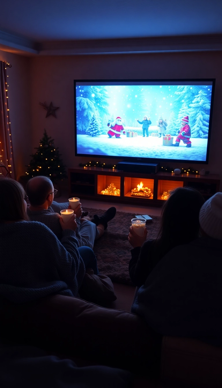 21 Friendsmas Party Ideas That Will Make You the Ultimate Holiday Host (You Won't Believe #14!) - 5. Movie Marathon Night