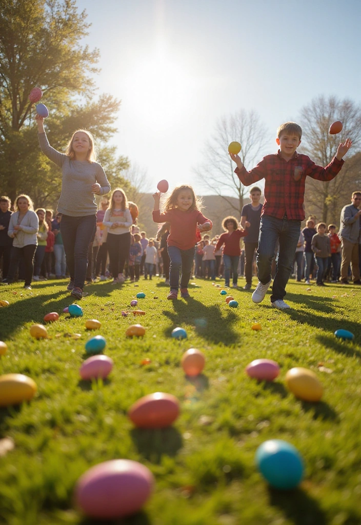 10 Creative Easter Egg Hunt Ideas That Will Make Your Spring Unforgettable! - 5. Egg Hunt Relay Race