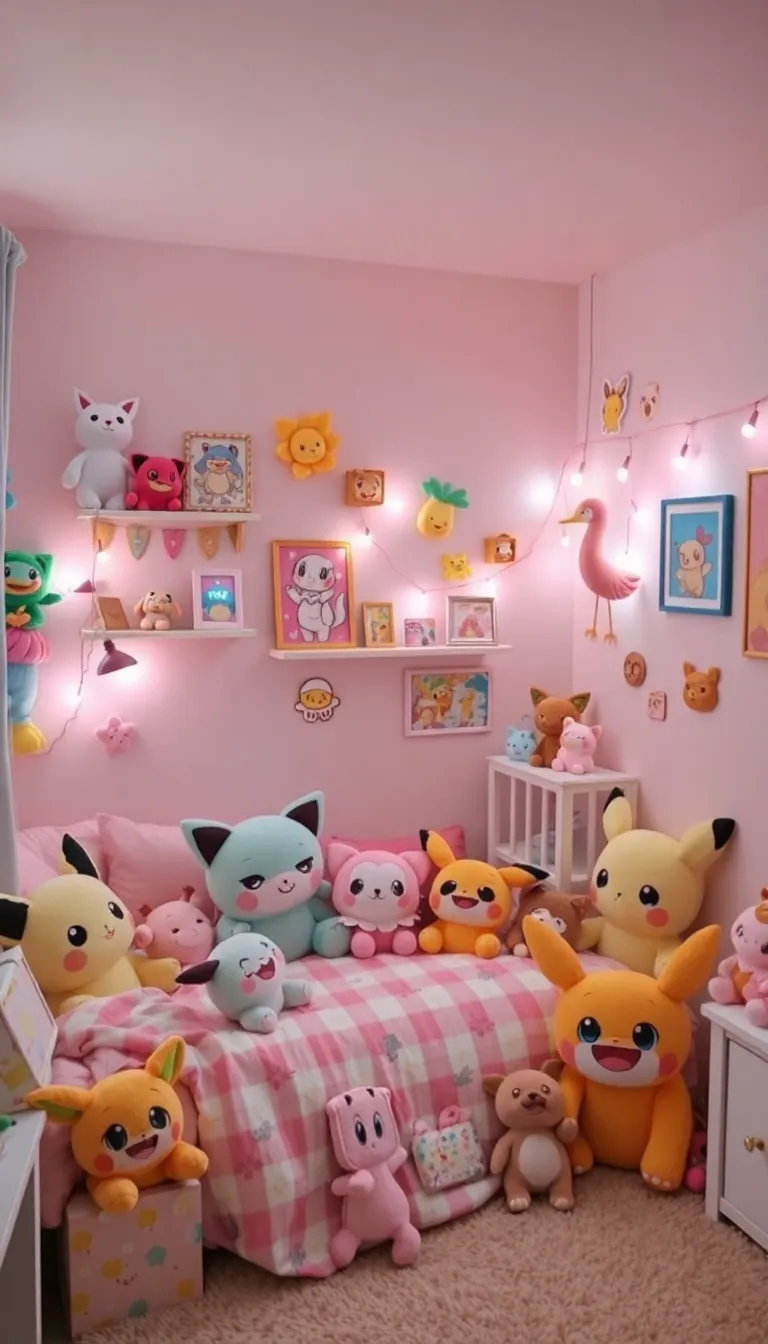 22 Pokémon Room Themes That Will Make Your Heart Go 'Pika Pika!' - 11. Kawaii Pokémon Cuteness