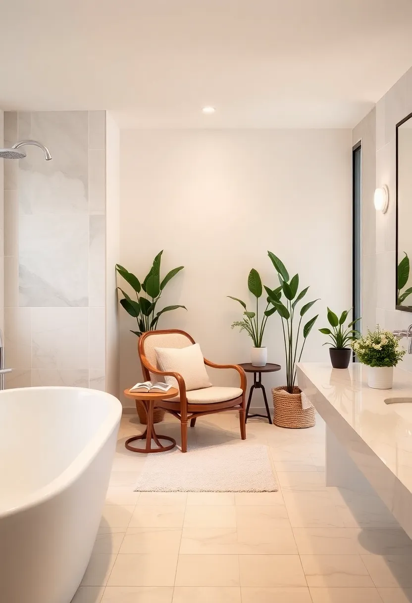 10 Bathroom Trends that will Transform Your Space into a Tranquil Oasis! - 10. Relaxation Zones