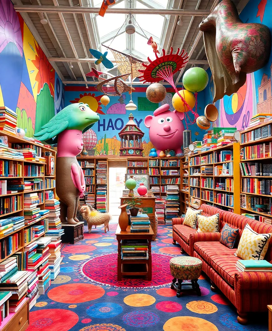 18 Cozy Bookstore Designs That Will Inspire Your Home Decor (Wait Until You See #9!) - 3. Whimsical Wonderland