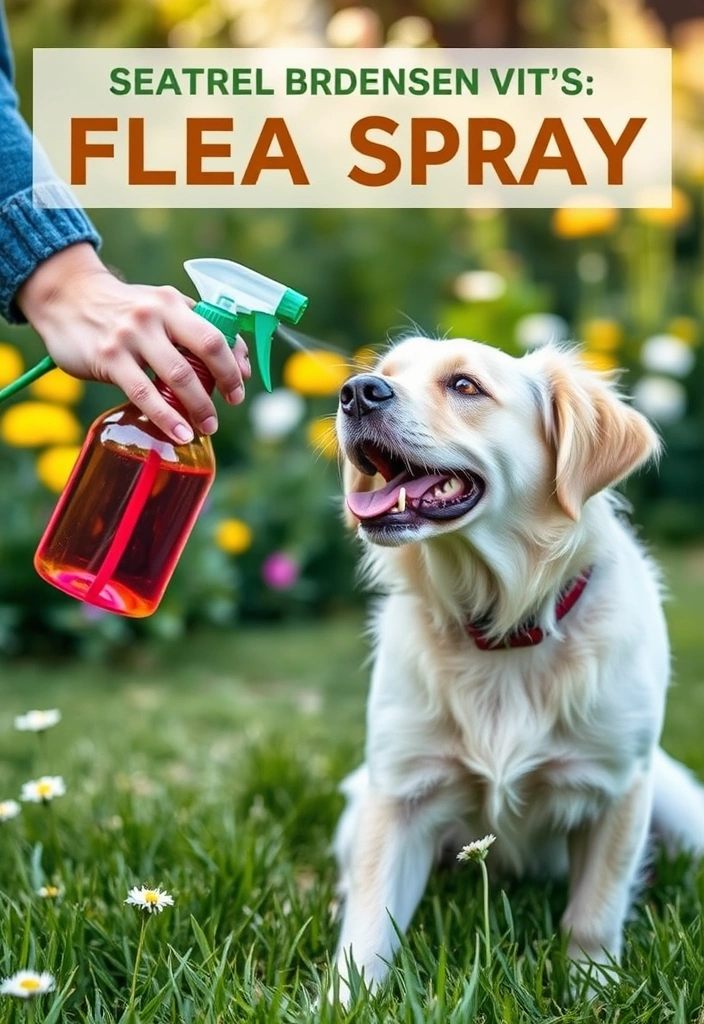 25 Pet Grooming Hacks That Will Save You Time and Money (Even Your Pet Will Love #12!) - 6. Homemade Flea Spray