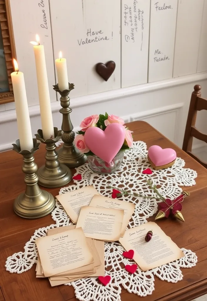 18 Romantic Valentine's Decor Ideas That'll Transform Your Home (Wait Until You See #14!) - 10. Vintage-Inspired Decor