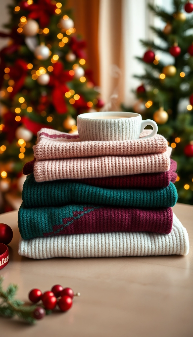 21 Trendy Holiday Tops You Need in Your Wardrobe This Christmas (Don’t Miss #7!) - 3. Cozy Turtlenecks