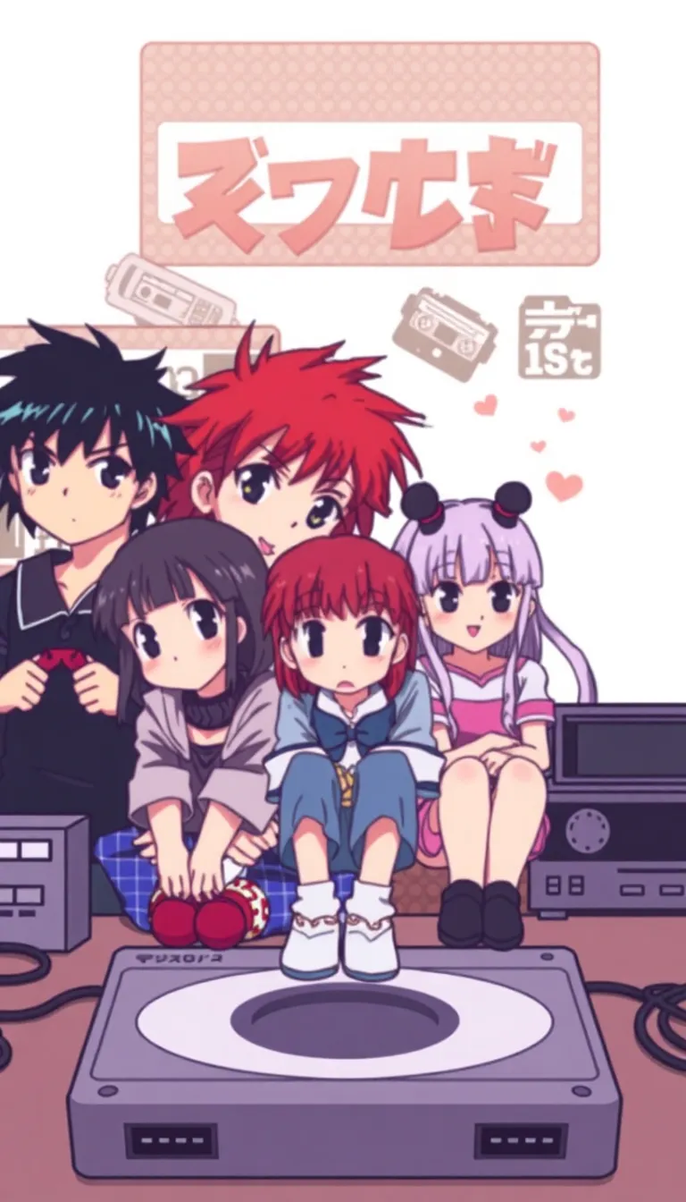 15 Must-Have Anime Aesthetic Wallpapers for Every Fan's Collection! - 3. Nostalgic Retro Themes