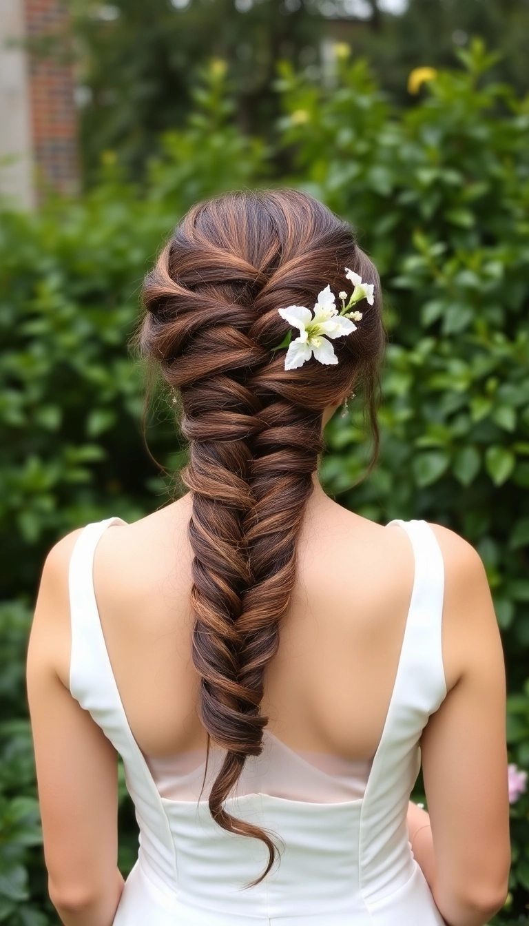 22 Chic Medium Hairstyles for the Mother of the Groom You Won't Believe Exist! - 11. Fishtail Braid