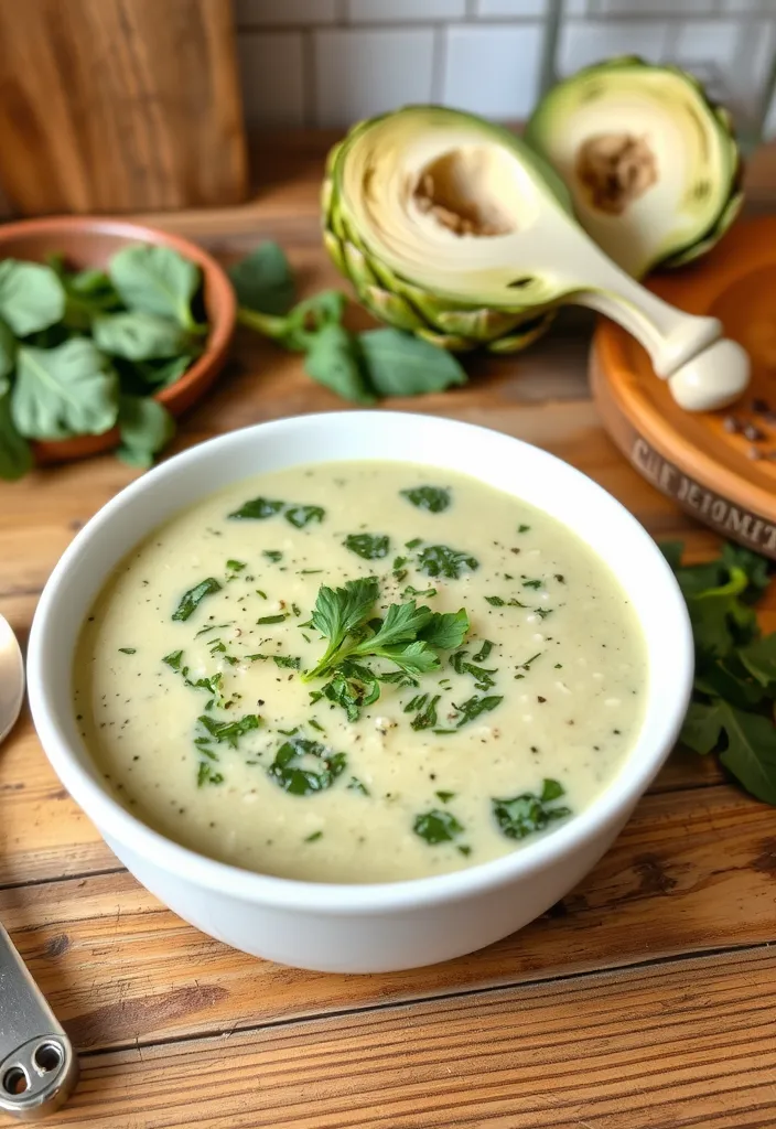 18 Healthy Crockpot Recipes You Won't Believe Are Low-Calorie! - 4. Creamy Spinach and Artichoke Soup