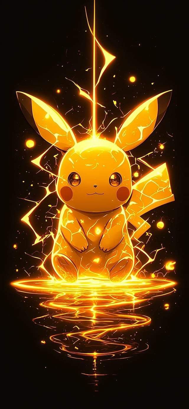 10 Kawaii Pikachu Wallpapers That Will Melt Your Heart (Don’t Miss #3!) - 7. Electrifying Artistry