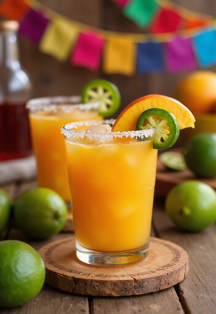 6. Spicy Mango Margarita