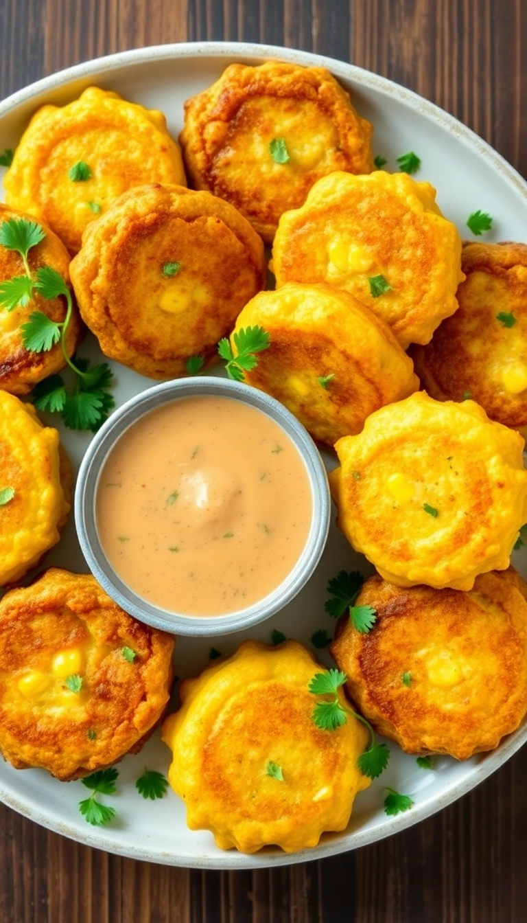 24 Mashed Potatoes Dinner Meals Ideas That Will Make You Drool! - 18. Mashed Potato and Corn Fritters