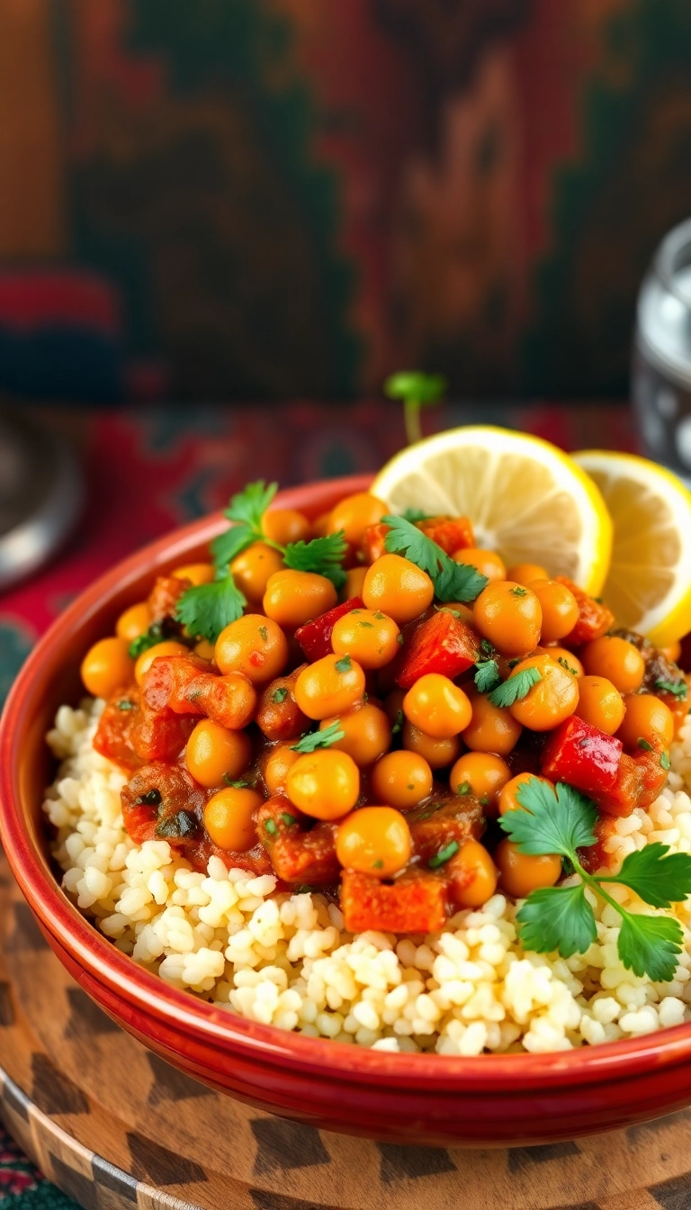 18 Healthy Dinner Recipes for Weight Loss That Taste Incredible! - 18. Moroccan Chickpea Tagine