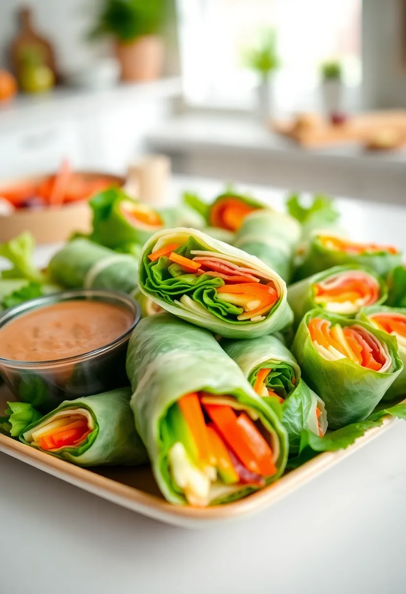 Easy Appetizer Recipes: 30 Quick and Tasty Dishes Everyone Will Love! - 7. Vegetable Spring Rolls