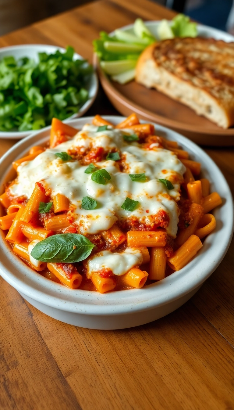 19 Easy Sunday Dinner Ideas That Will Have You Relaxing in Style (You Won't Believe #7!) - 5. Baked Ziti with Spinach