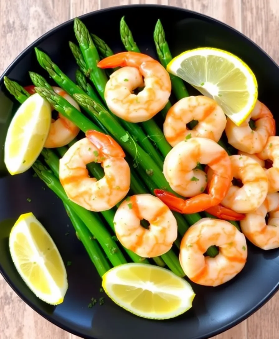 15 Delicious Meals That Are Easy and Nutritious! - 6. Lemon Garlic Shrimp and Asparagus