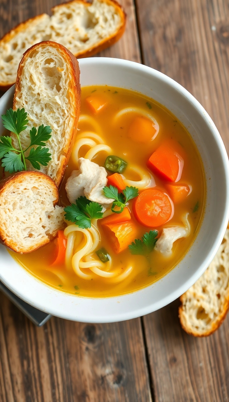 25 Mind-Blowing Chicken Noodle Soup Recipes You Need to Try Right Now! - 1. Classic Comfort Chicken Noodle Soup