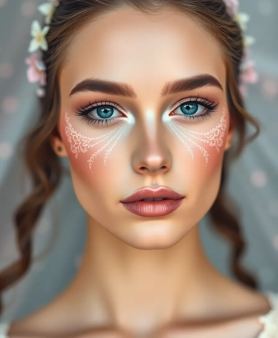 22 Unique Artistic Arcane Makeup Designs (You'll Be Inspired by #16!) - 21. Ethereal Goddess