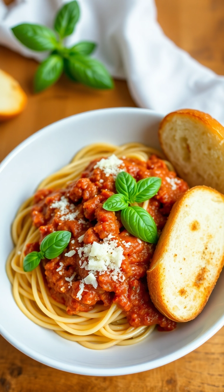 23 Dinner Plans Ideas That'll Make You Excited for Mealtime! - 14. Classic Bolognese Sauce