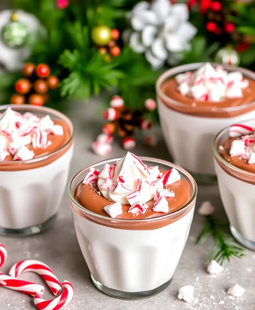 22 Easy Christmas Desserts You Can Make in Under 30 Minutes! - 9. Chocolate Peppermint Mousse