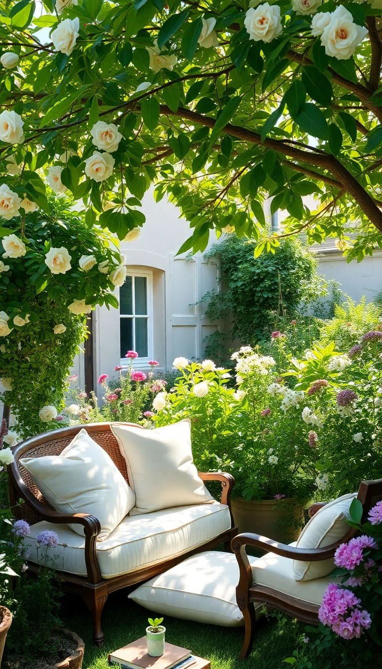 21 Cozy French Country Exteriors That Invite You to Relax and Unwind! - 21. Cozy Reading Corners