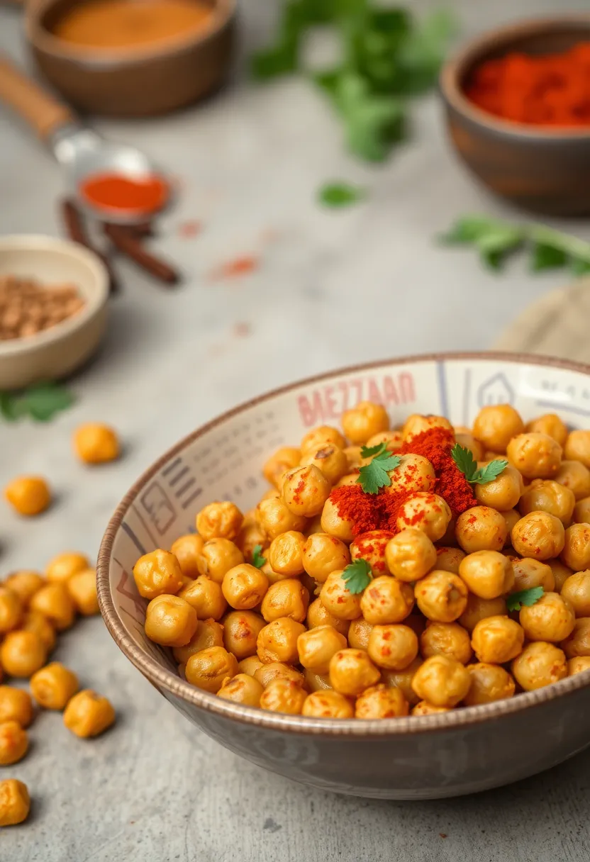 20 Self-Care Snack Recipe Ideas That Are So Delicious You Won't Want to Share! - 2. Spicy Roasted Chickpeas