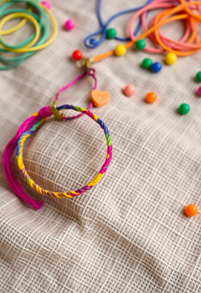 20 DIY Valentine's Day Projects That'll Impress Your Loved One (You’ll Want to Try #5!) - 17. DIY Friendship Bracelets