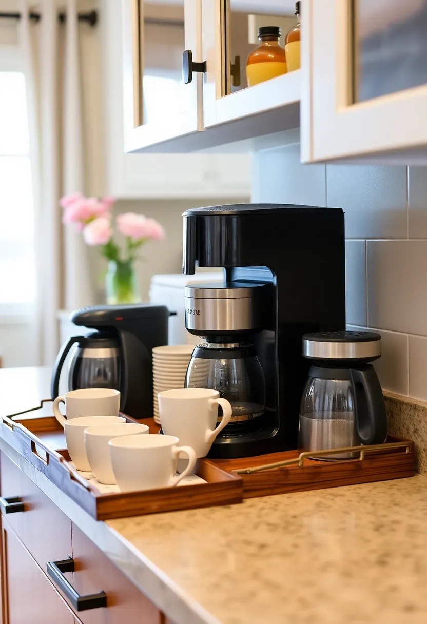 20 Kitchen Organization Hacks That'll Transform Your Space Instantly (You Won't Believe #15!) - 16. Customized Coffee Station