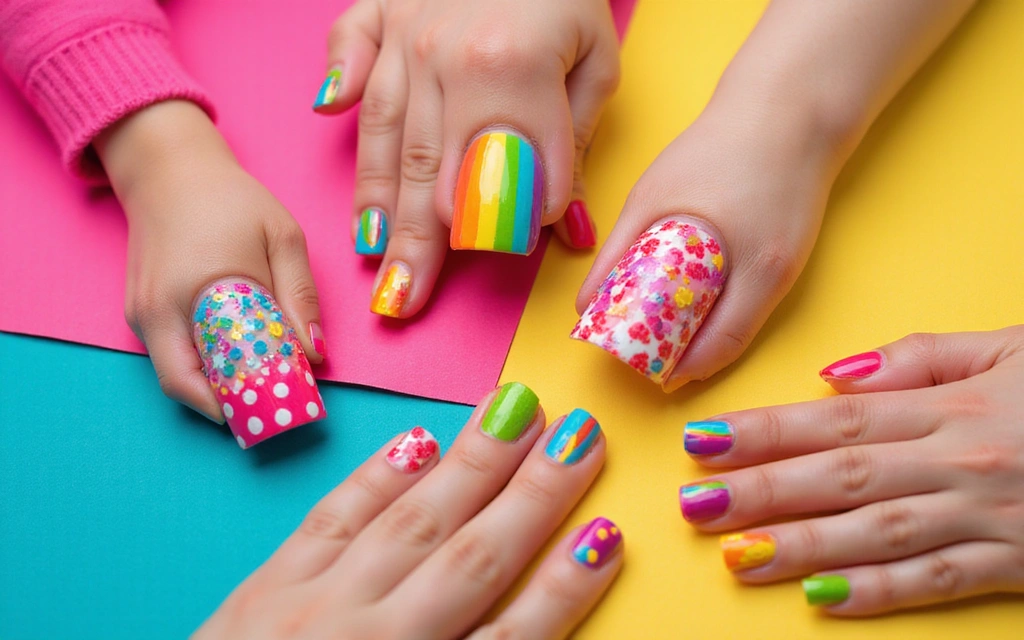 30 Stunning Nail Designs That'll Make You Want to Show Off Your Hands! - 11. Bold and Bright